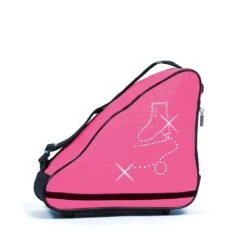 Jerry's Crystal Skates Triangle Skate Bag - 4 Colors -Figure Skating Equipment Store 1037PinkCrystalSkateBag