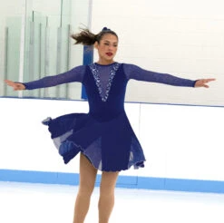Jerry's Navy Blues #115 Dance Skating Dress