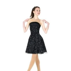 Jerry's Swishy Swing #120 Dance Skating Dress - Black