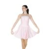Jerry's Swishy Swing #120 Dance Skating Dress - Pearl Pink -Figure Skating Equipment Store 120pinkfront 2025