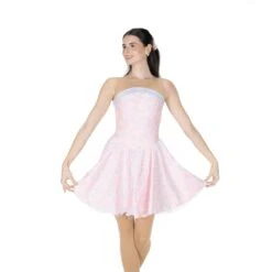 Jerry's Swishy Swing #120 Dance Skating Dress - Pearl Pink