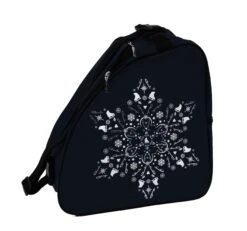 Jerry's Skates & Snowflakes Skate Bag - 7 Colors -Figure Skating Equipment Store 1700Black