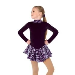 Jerry's Catwalk #693 Fleece Skating Dress - Purple