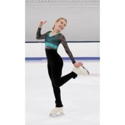 Jerry's Ready To Ship Ice Crystals Unitard - Ocean