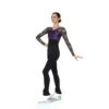 Jerry's Ready To Ship Ice Crystals Unitard - Violet -Figure Skating Equipment Store 287 Violet Front