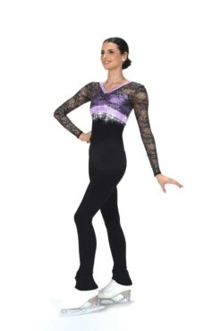 Jerry's Ready To Ship Ice Crystals Unitard - Lilac