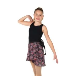 Jerry's Ready To Ship TIny Flowers Wrap Dance Skirt