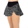 Jerry's Ready To Ship Glam Skating Skirt - Black -Figure Skating Equipment Store 309Black