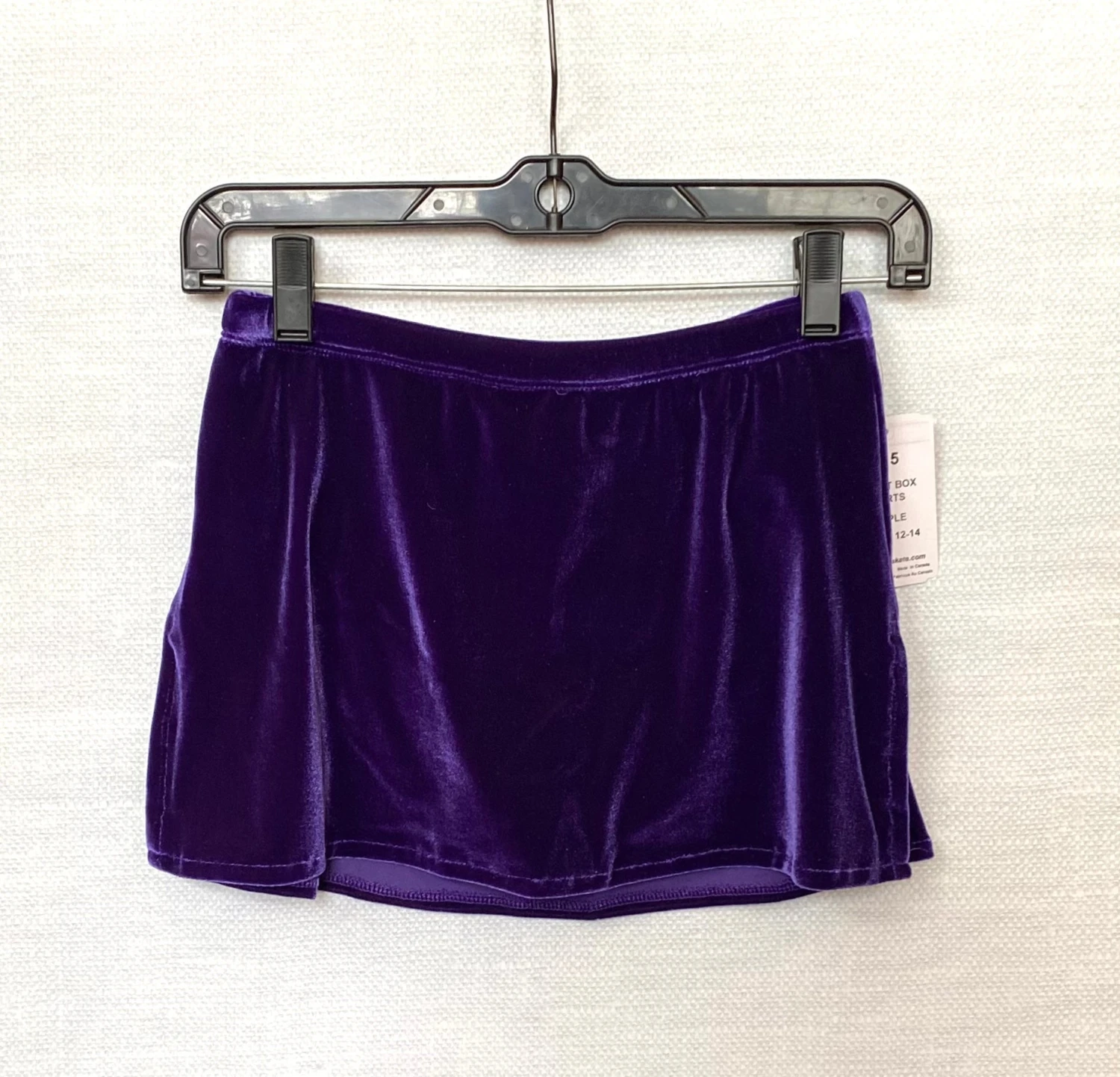 Jerry's Ready To Ship Velvet Skating Skirt - Purple 3 Jerry's Ready To Ship Velvet Skating Skirt - Purple
