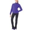 Mondor Ready To Ship Polartec Skating Jacket - Violet -Figure Skating Equipment Store 4483 frnt 1b 80bbfc03 4d55 4e2b 8b56 c5e8d0de2213