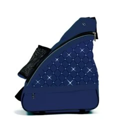 Jerry's Diamond Crystals Shoulder Pack Skate Bag - 4 Colors -Figure Skating Equipment Store 5029 Diamond Crystal Shoulder Navy