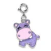 CHARM IT! Glitter Swivel Hippo Charm -Figure Skating Equipment Store 542C4355 CA2F 45E9 B56E B5DA221CEF93