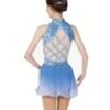 Jerry's Ready To Ship Clematis #547 Skating Dress - Blue Mist -Figure Skating Equipment Store 547BlueMistBack