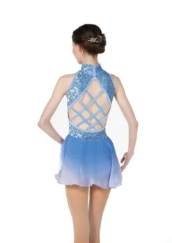 Jerry's Ready To Ship Clematis #547 Skating Dress - Blue Mist