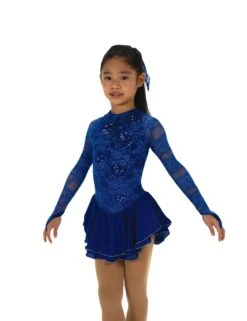 Jerry's Sequin Lining #609 Skating Dress - Royal Blue