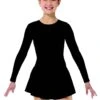 Mondor Ready To Ship Essentials #611 Skating Dress - Black Lycra -Figure Skating Equipment Store 611 db51c63e ea8c 4719 ac4f 06c2bea47a30