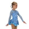 Jerry's Sugar Sweet #615 Skating Dress - Blue -Figure Skating Equipment Store 615BlueFront