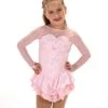 Jerry's Sugar Sweet #615 Skating Dress - Pink -Figure Skating Equipment Store 615PinkFront