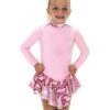 Jerry's Fancy #696 Fleece Skating Dress - Ballet Pink -Figure Skating Equipment Store 696BalletPinkFront