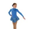 Jerry's Fancy #696 Fleece Skating Dress - Bluebell -Figure Skating Equipment Store 696BluebellFront