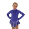 Jerry's Fancy #696 Fleece Skating Dress - Concord Purple