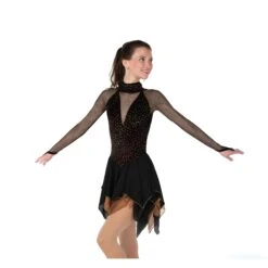 Jerry's Blackened Bronze #202 Dance Skating Dress