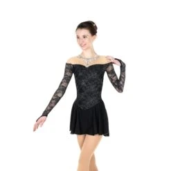 Aurora Ice Lavalier Beaded Skating Dress