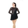 Aurora Ice Strings Of Stars Beaded Skating Dress -Figure Skating Equipment Store AA055front