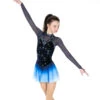 Aurora Ice Sky Shade Beaded Skating Dress -Figure Skating Equipment Store AA069frontalternate