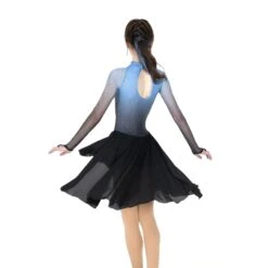 Aurora Ice Fading Waltz Beaded Dance Skating Dress -Figure Skating Equipment Store AD109back