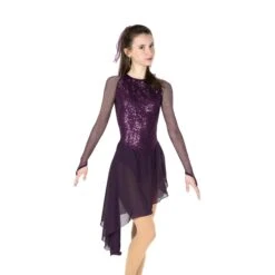 Aurora Ice Darkening Dance Skating Dress 7 Aurora Ice Darkening Dance Skating Dress -Figure Skating Equipment Store AD118front