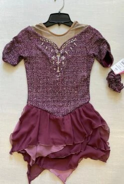 Jerry's Ready To Ship Iced Mulberry #529 Beaded Skating Dress -Figure Skating Equipment Store AD1A4EAC 0416 4335 9EEA AE32809F4756