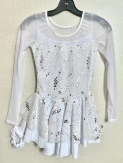 Mondor Ready To Ship Fantasy On Ice #613 Skating Dress - White -Figure Skating Equipment Store C5447DC8 D5A3 4DC9 877C DDE64026D13E 3c665f91 ecca 4e90 8027 823af5df8616