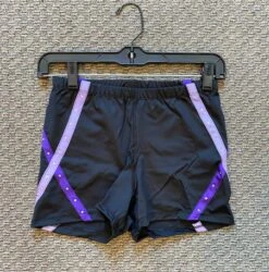 Jerry's Ready To Ship Bling Shorts - Purple