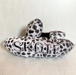 Fuzzy Soakers Ready To Ship Black & White Sequin Soakers