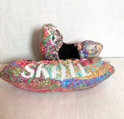 Fuzzy Soakers Ready To Rainbow Sequin Soakers