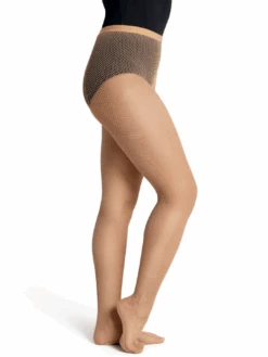 Capezio Ready To Ship Professional Fishnet Tights W/ Seams -Figure Skating Equipment Store IMG 0871