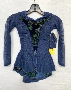 Jerry's Ready To Ship Wavy Navy Blue #150 Skating Dress