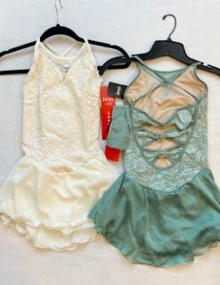 Jerry's Ready To Ship Tripoly Lace #22 Skating Dress - Chantilly -Figure Skating Equipment Store IMG 1029 1