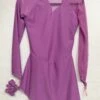 Solitaire Ready To Ship Asymmetrical Unbeaded Skating Dress - Mauve -Figure Skating Equipment Store IMG 1060