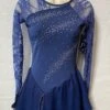 Jerry's Ready To Ship Astral Lace #26 Beaded Skating Dress - Blue 1 Jerry's Ready To Ship Astral Lace #26 Beaded Skating Dress - Blue -Figure Skating Equipment Store IMG 1839