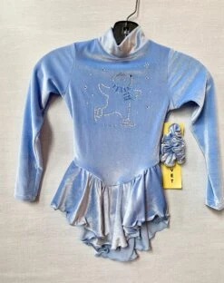 Jerry's Ready To Ship Critters #170 Beaded Skating Dress - Polar Bear