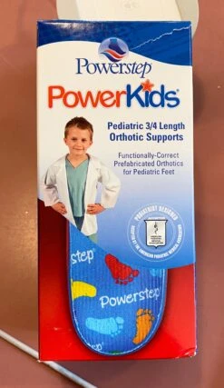 PowerStep Ready To Ship Pinnacle Jr 3/4 Orthotic Insoles