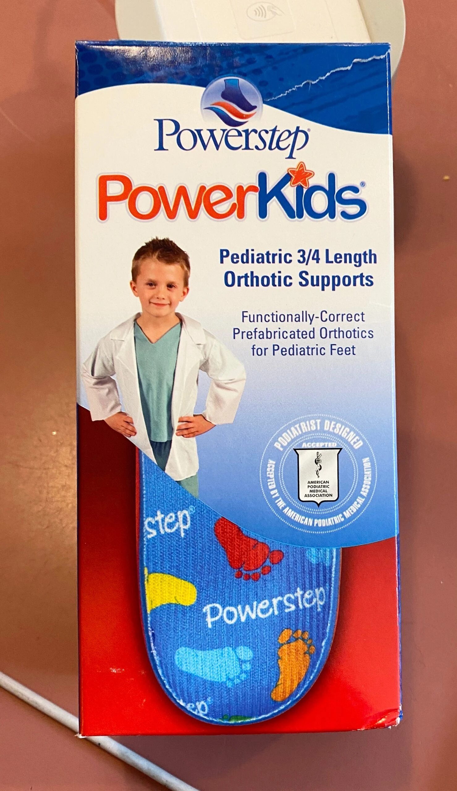 PowerStep Ready To Ship Pinnacle Jr 3/4 Orthotic Insoles 3 PowerStep Ready To Ship Pinnacle Jr 3/4 Orthotic Insoles