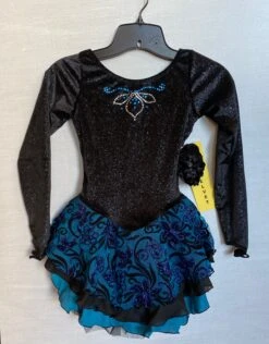 Jerry's Ready To Ship Clear Night #706 Skating Dress