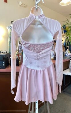 Jerry's Gathering Glamour #538 Beaded Skating Dress - Blush -Figure Skating Equipment Store IMG 3166
