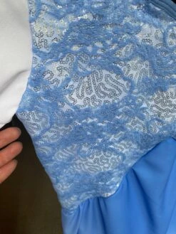 Jerry's Ready To Ship Light Blue #200B Dance Skating Dress -Figure Skating Equipment Store IMG 5067