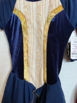 Jerry's Ready To Ship Florentine #605 Skating Dress - Navy Blue -Figure Skating Equipment Store IMG 5500