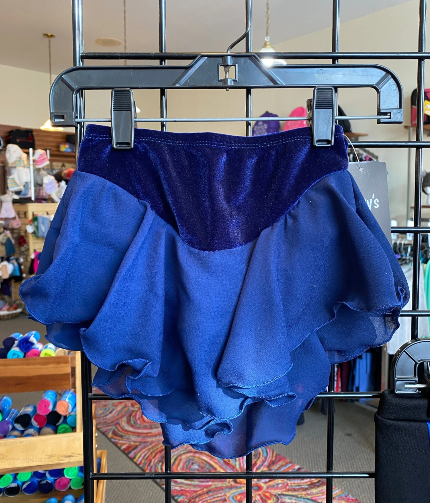 Jerry's Ready To Ship Georgette Skating Skirt - Navy Blue 3 Jerry's Ready To Ship Georgette Skating Skirt - Navy Blue