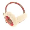 CC Beanie Ready To Ship Plaid Earmuffs - Red -Figure Skating Equipment Store IMG 7641